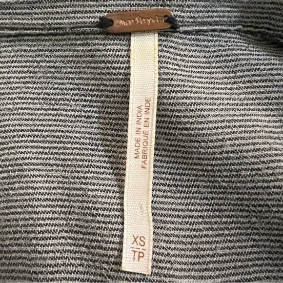 Free People Magic Breeze Shirt Size XS Oversized - Picture 8 of 12